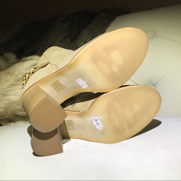 TopShop Tan Suede Booties - Picture 5 of 8
